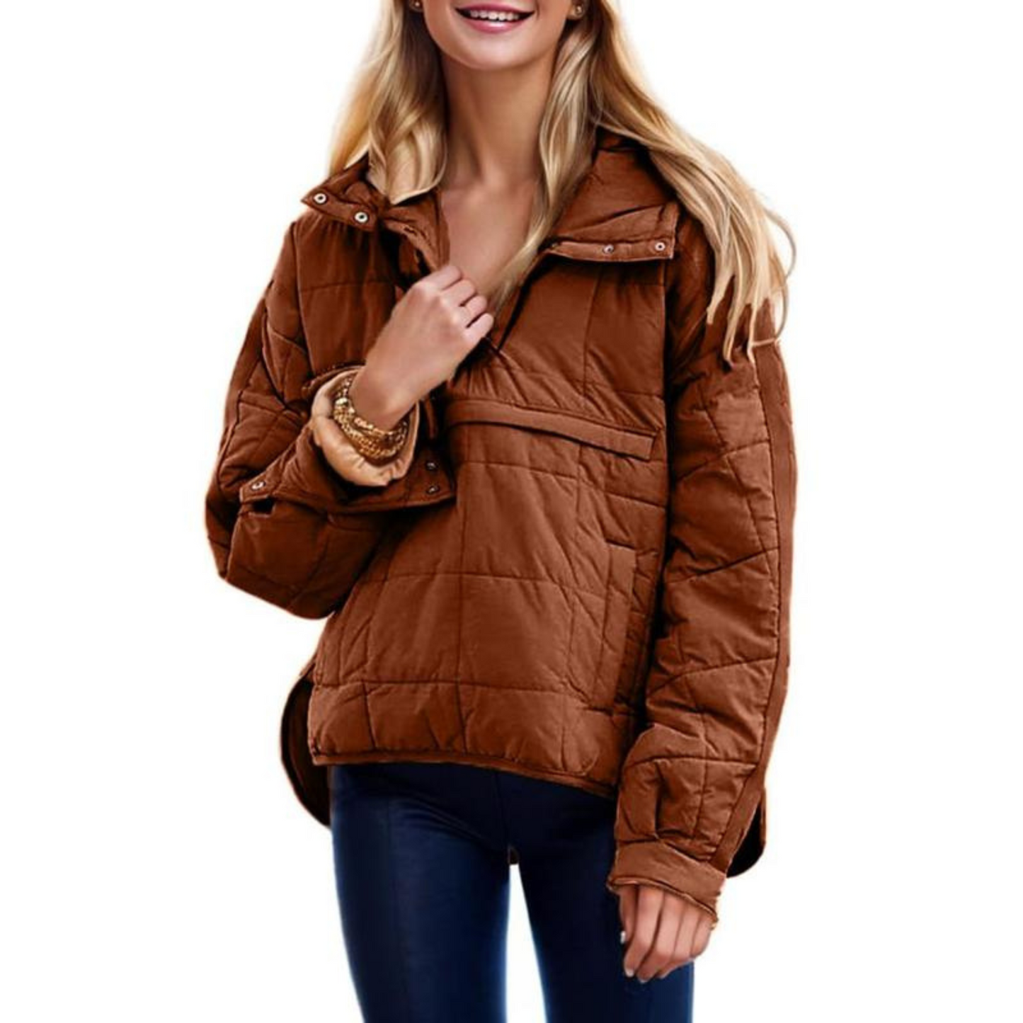 Farrell – Oversized Hooded Pullover Jacket