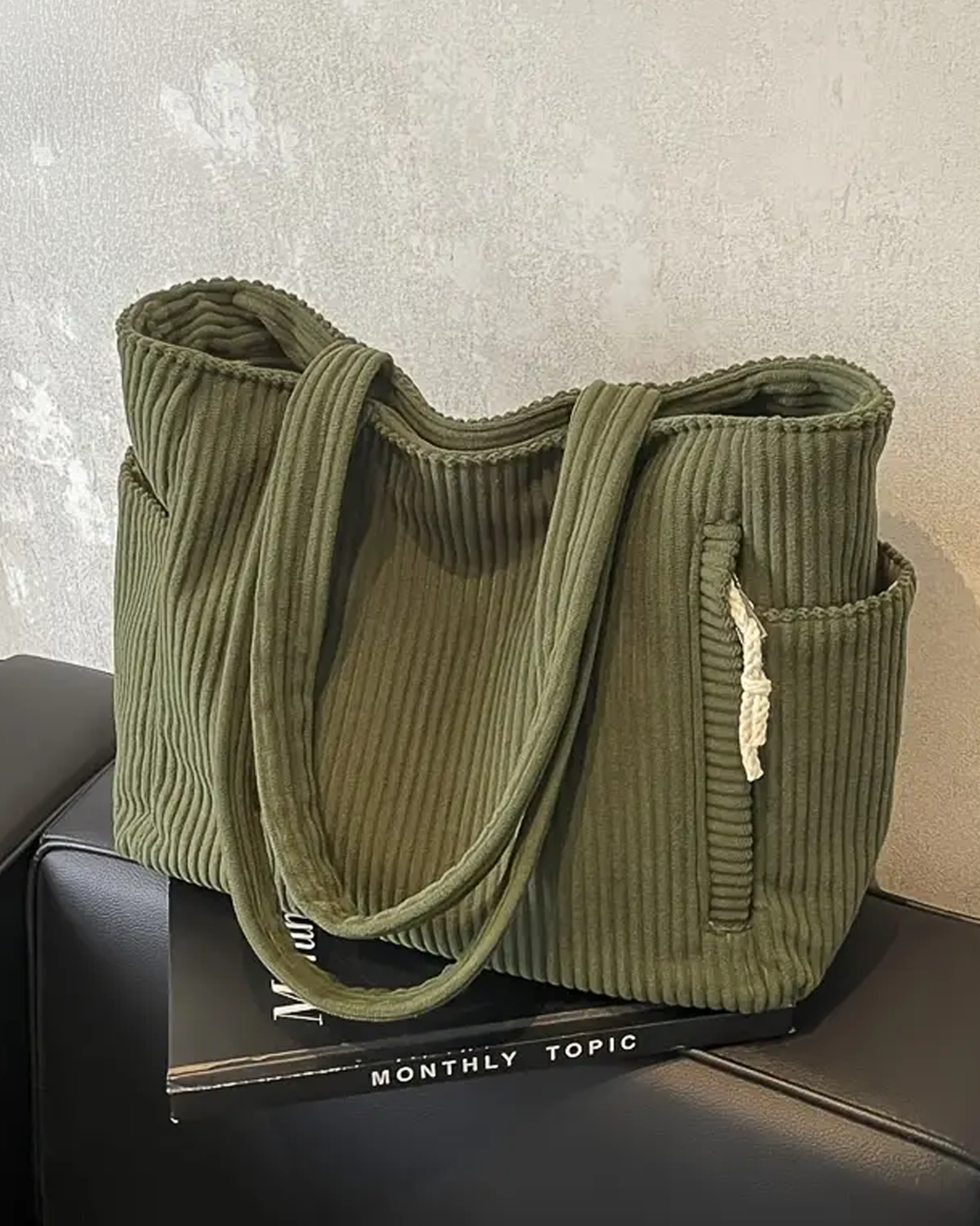 Tilda – Ribbed Tote Bag