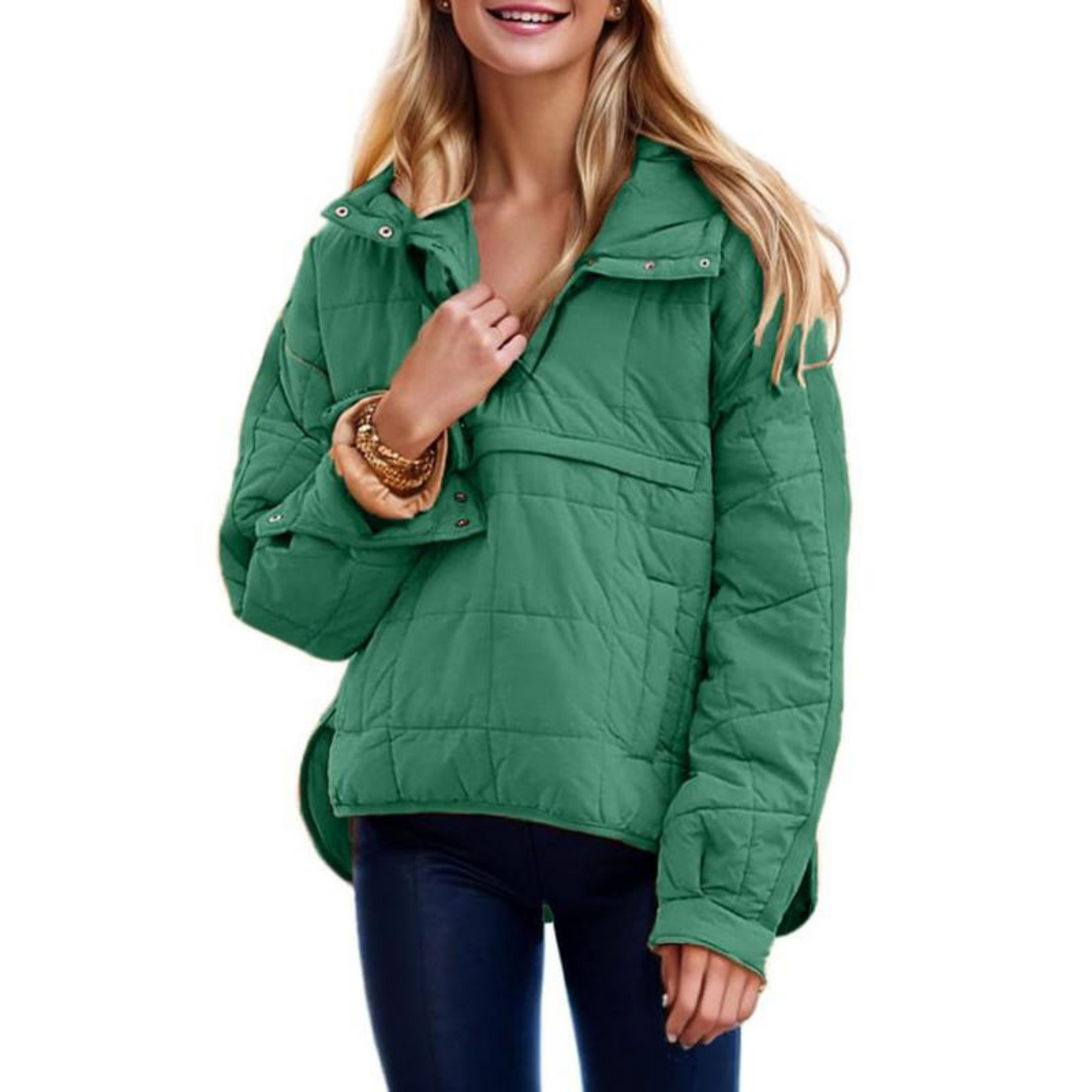 Farrell – Oversized Hooded Pullover Jacket
