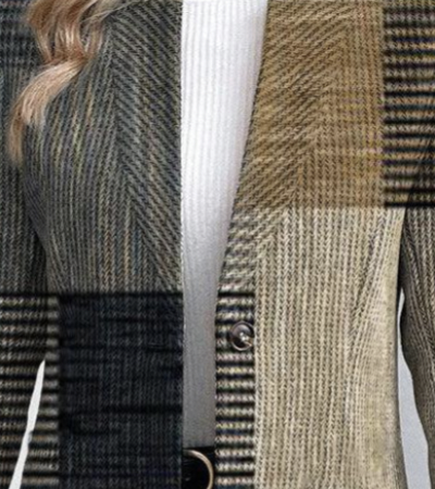 Lina | Elegant Patterned Blazer