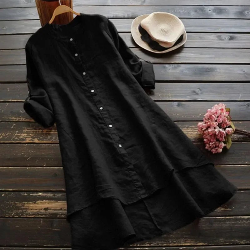 Lola l Midi Dress from Linen & Cotton
