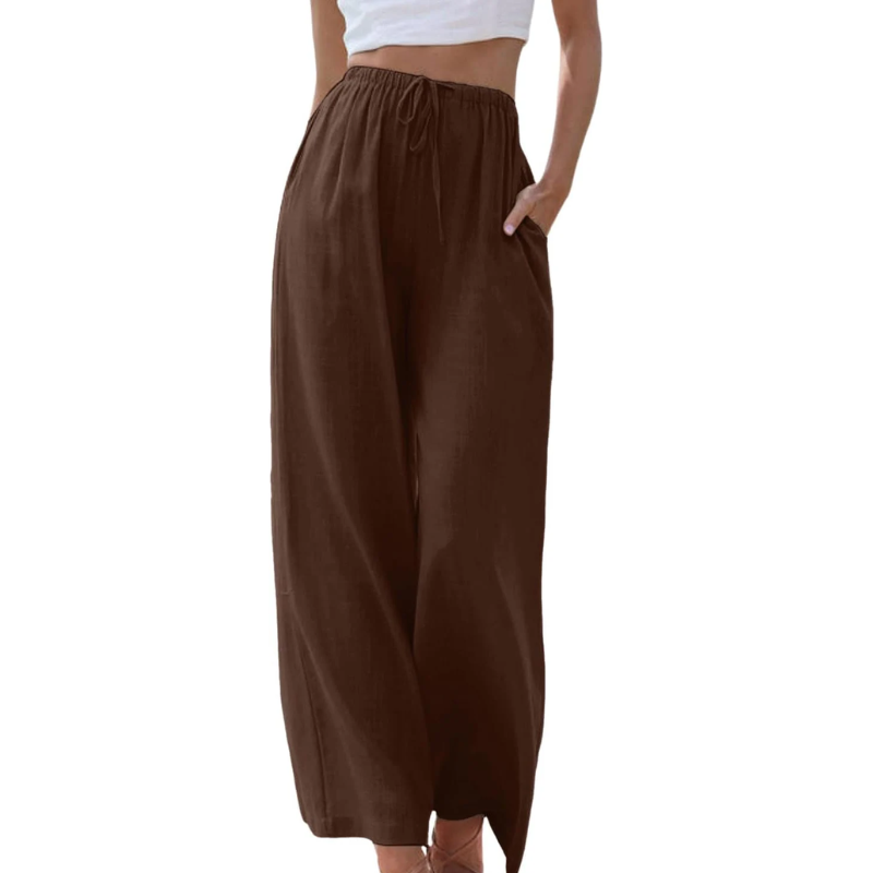 Adeline l Pants from cotton & linen