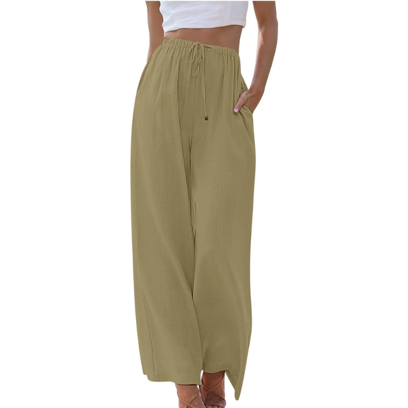 Adeline l Pants from cotton & linen
