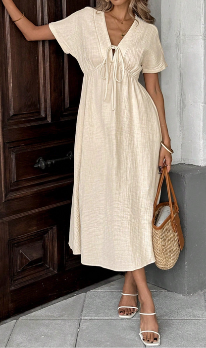 Abri l Midi Casual Dress