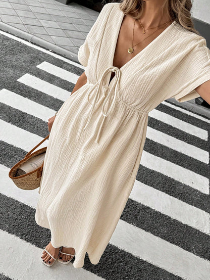 Abri l Midi Casual Dress