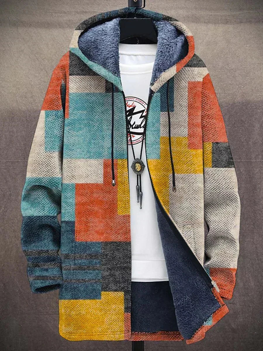 Nathaniel – Elegant & Versatile Printed Cardigan