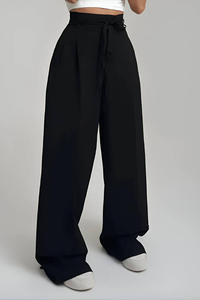 Charlotte | High-Waisted Wide-Leg Trousers