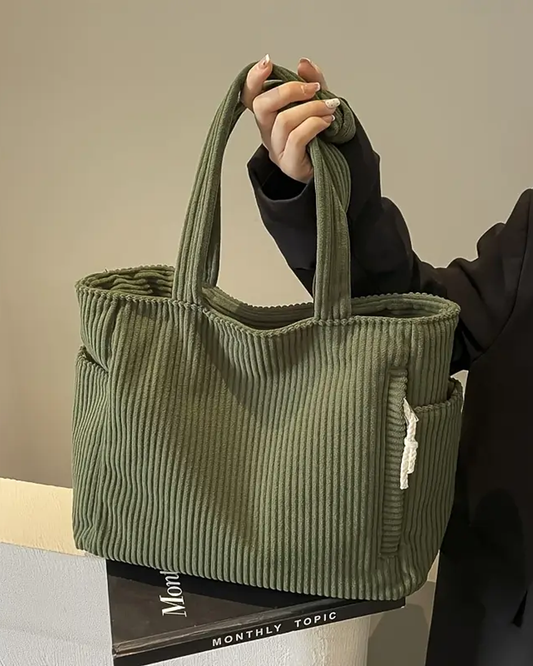 Tilda – Ribbed Tote Bag