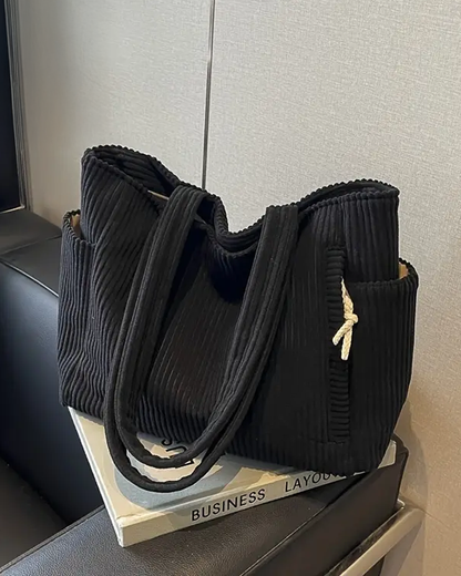 Tilda – Ribbed Tote Bag