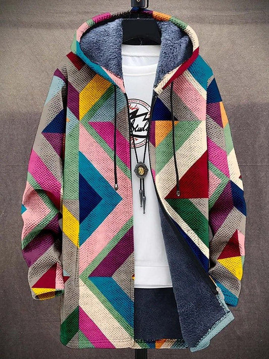 Nathaniel – Elegant & Versatile Printed Cardigan
