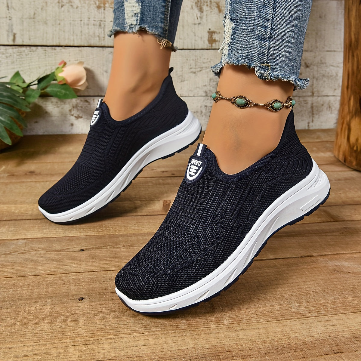 Riley - Orthopedic Women’s Slip-On Sneakers