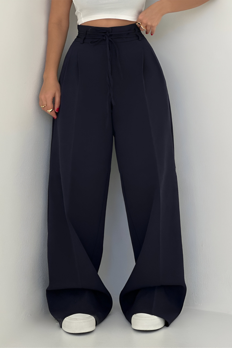 Charlotte | High-Waisted Wide-Leg Trousers