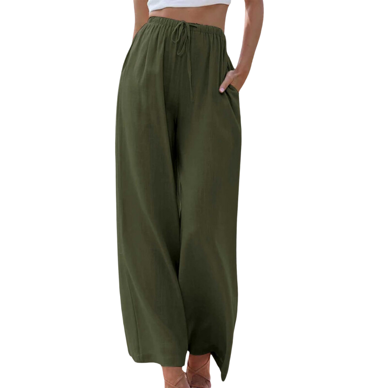 Adeline l Pants from cotton & linen