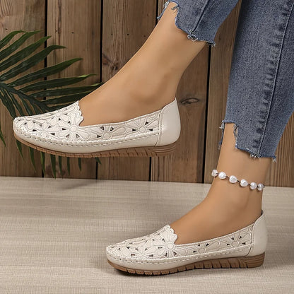 Inessa - Fashionable Orthopedic Shoes With Cutouts