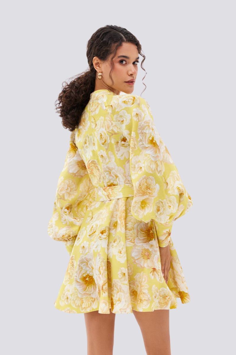 Slofy l Flower dress