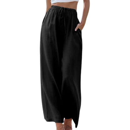 Adeline l Pants from cotton & linen