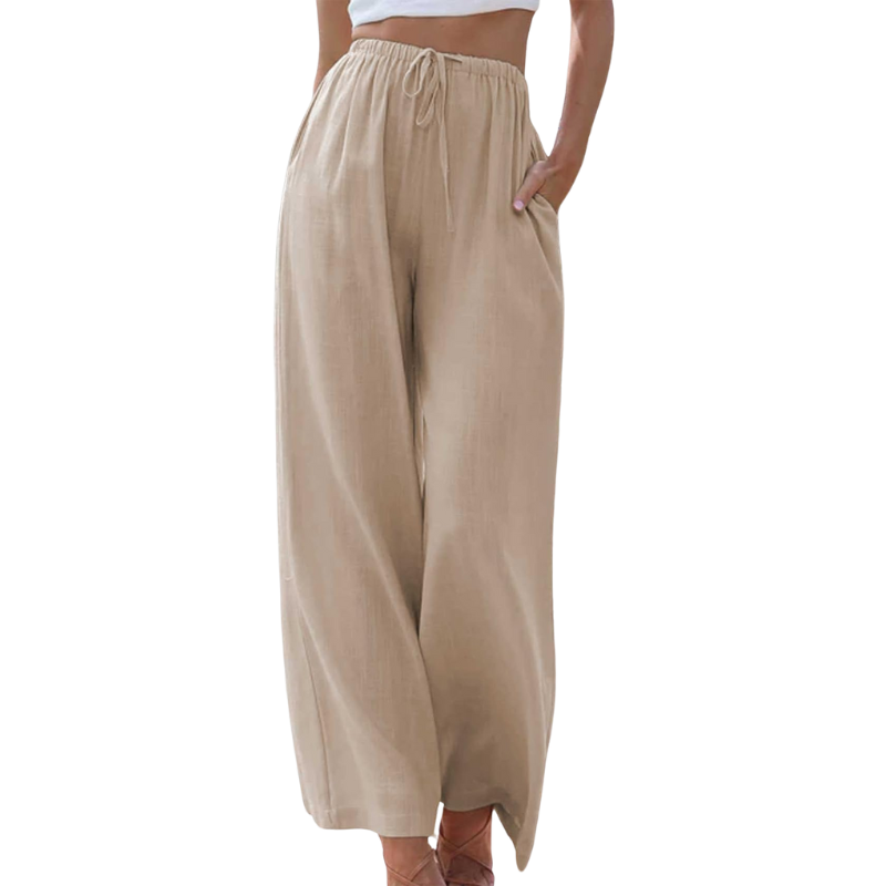 Adeline l Pants from cotton & linen