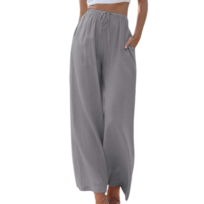 Adeline l Pants from cotton & linen