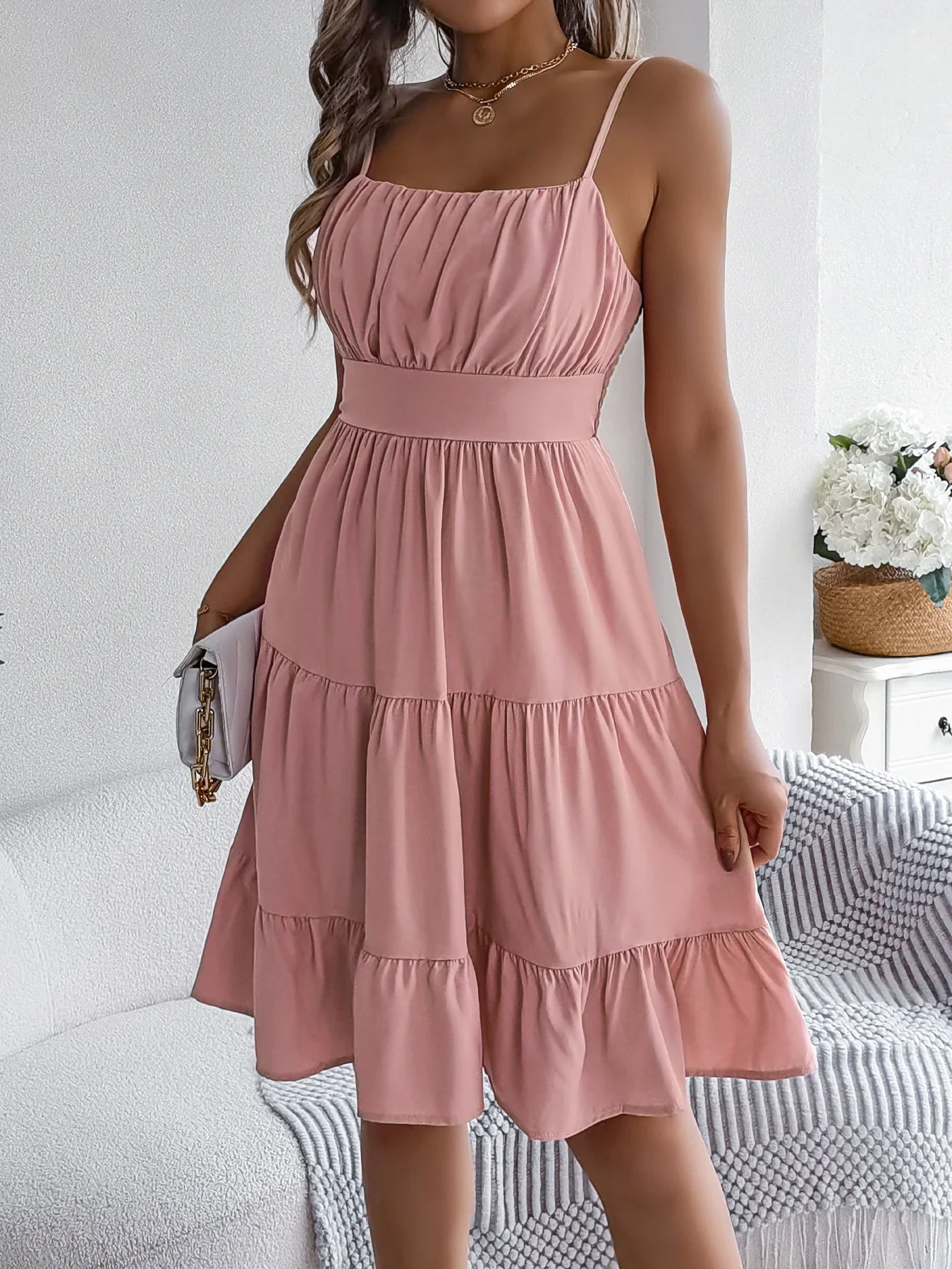 Evy l Blush Charm Dress