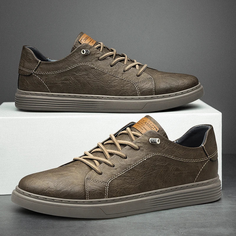 Oxfords l Leather Sneakers