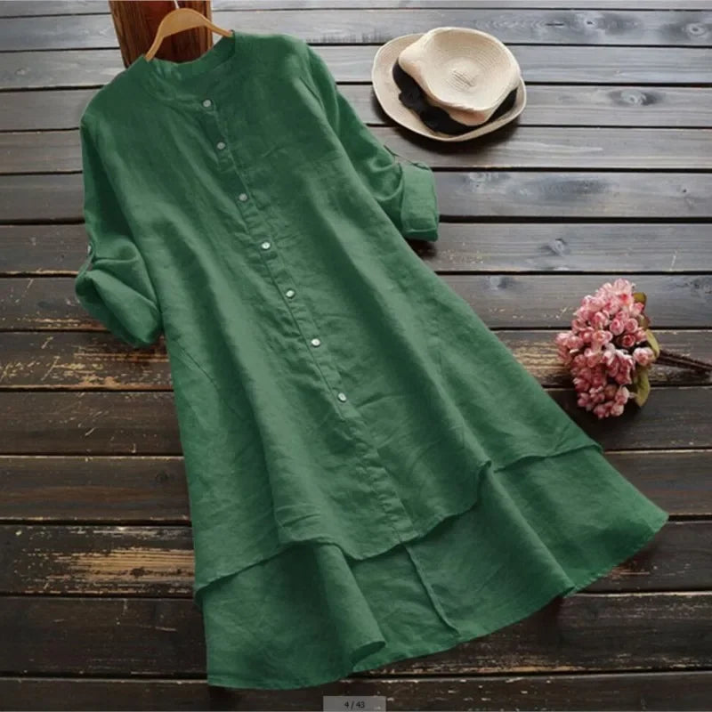 Lola l Midi Dress from Linen & Cotton