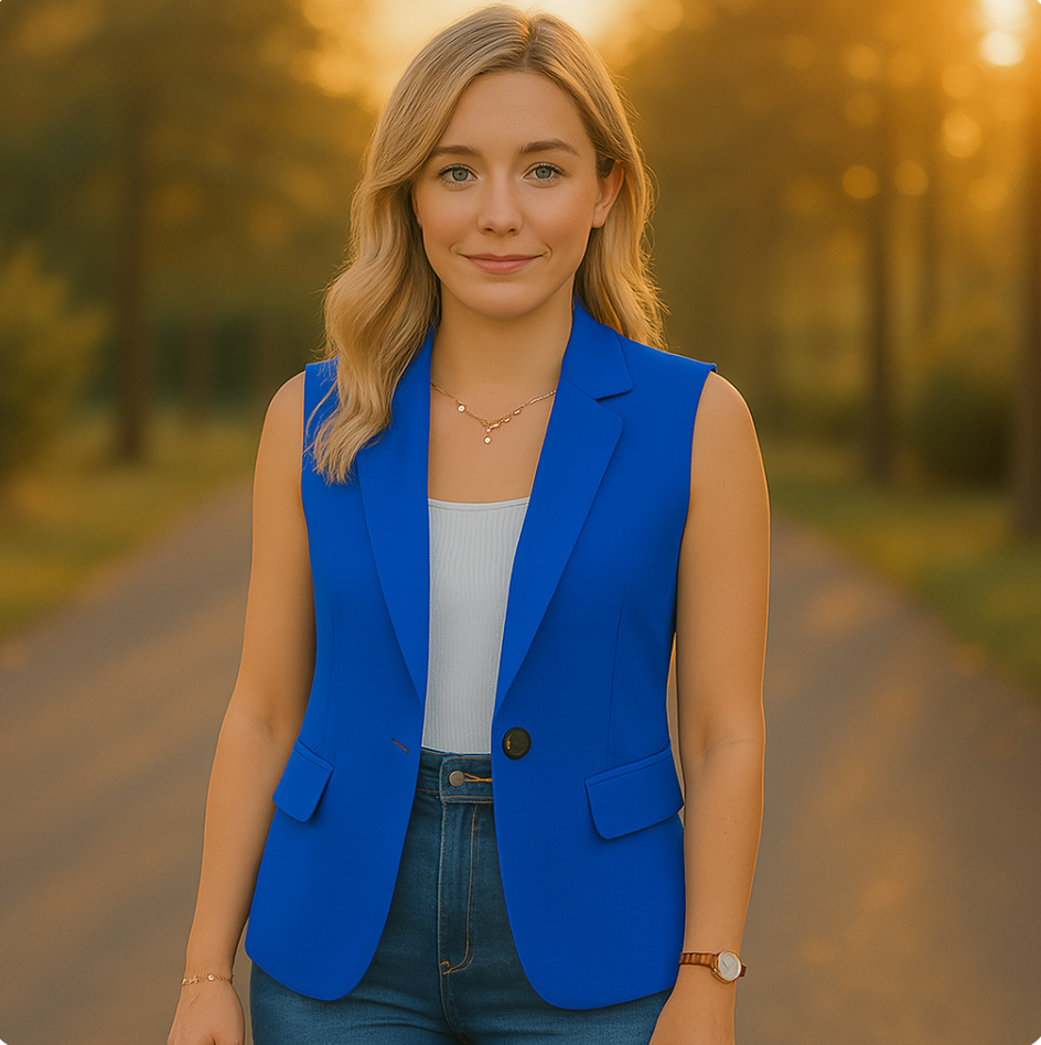 Susan | Sleeveless blazer