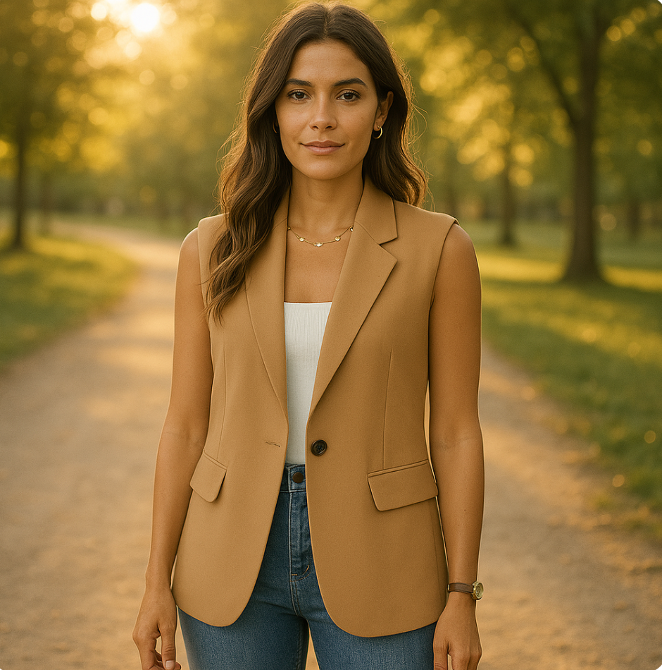 Susan | Sleeveless blazer