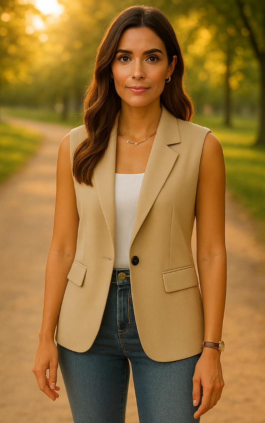 Susan | Sleeveless blazer