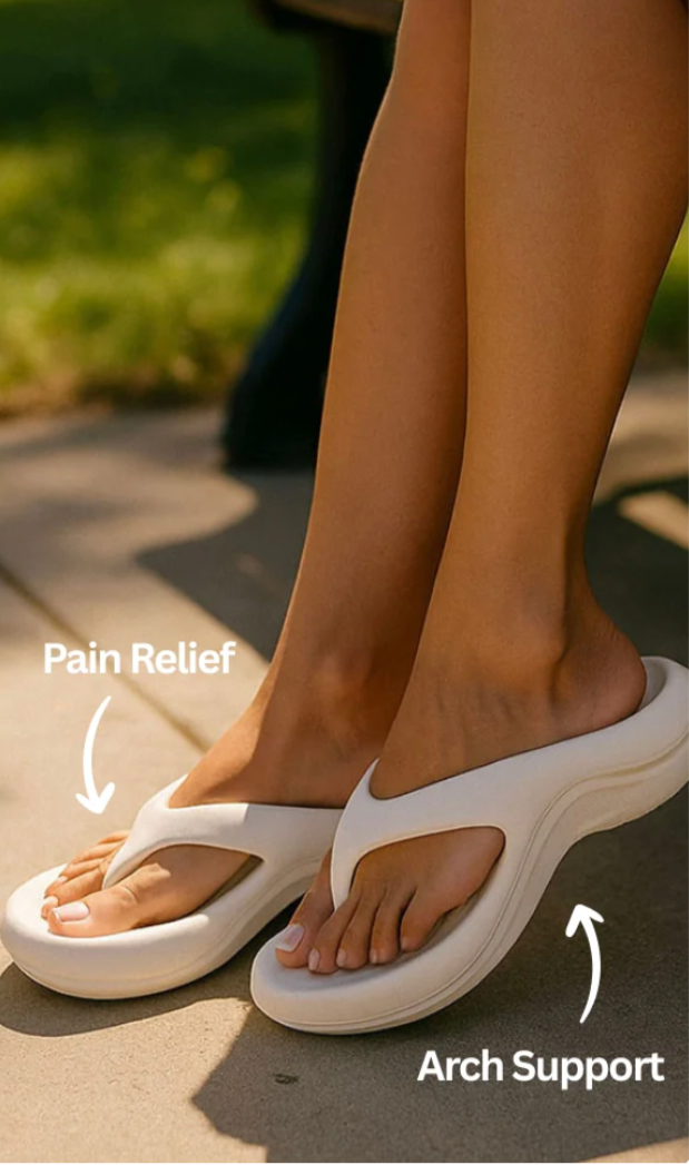 SolCush | Premium Arch Support Flip Flops