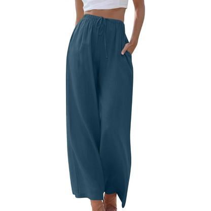 Adeline l Pants from cotton & linen