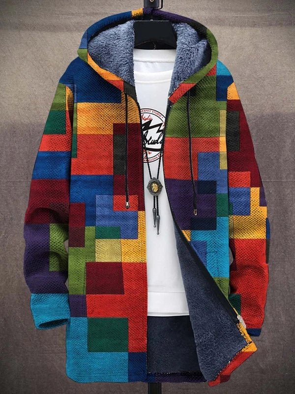 Nathaniel – Elegant & Versatile Printed Cardigan