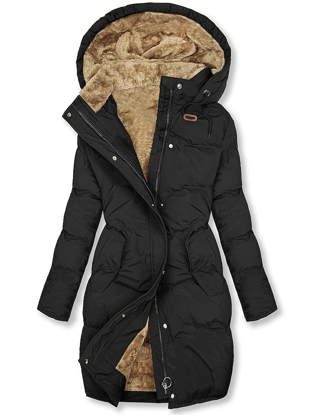 Magrite | Long Hooded Down Jacket