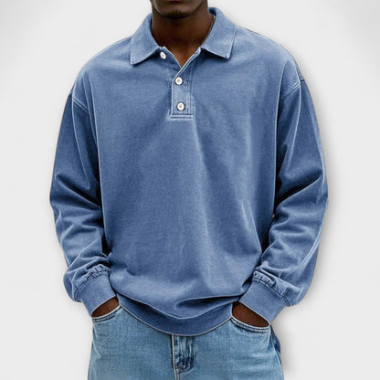 Elden | Vintage Cotton Long Sleeve Shirt
