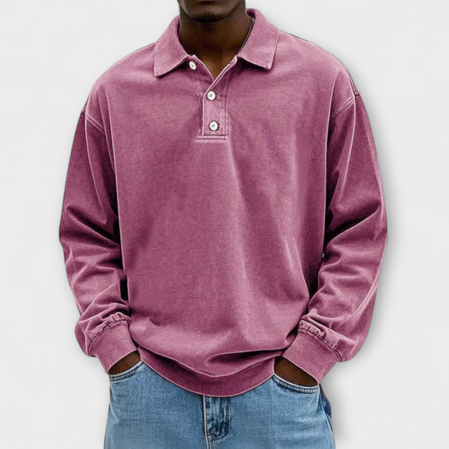 Elden | Vintage Cotton Long Sleeve Shirt