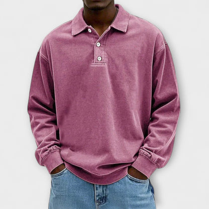 Elden | Vintage Cotton Long Sleeve Shirt