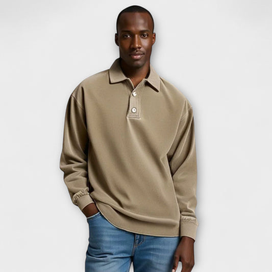 Elden | Vintage Cotton Long Sleeve Shirt