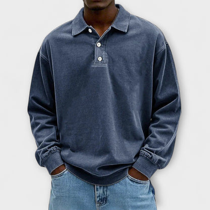 Elden | Vintage Cotton Long Sleeve Shirt