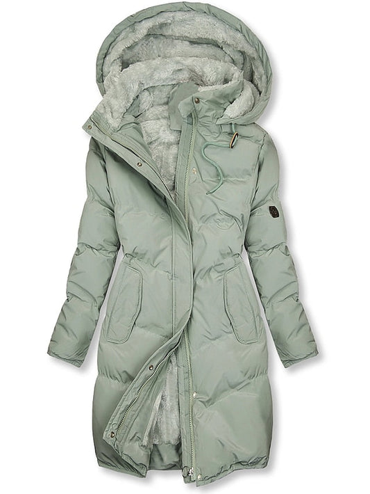 Magrite | Long Hooded Down Jacket