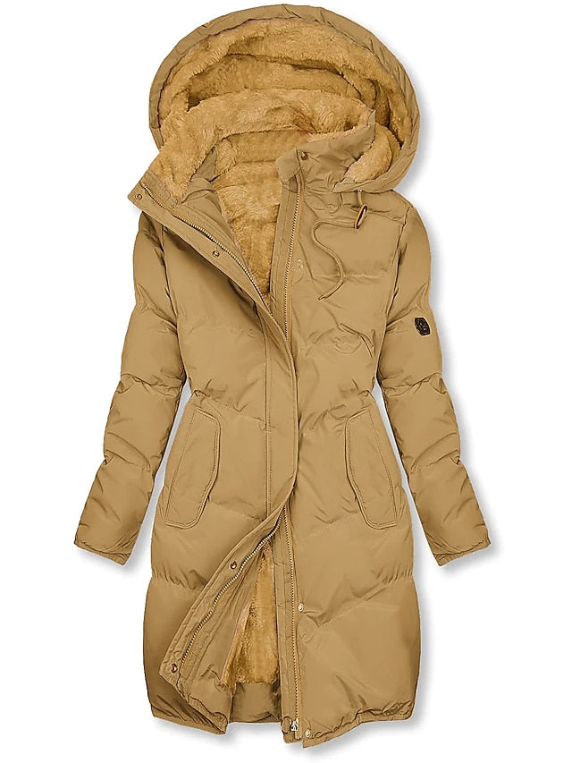 Magrite | Long Hooded Down Jacket